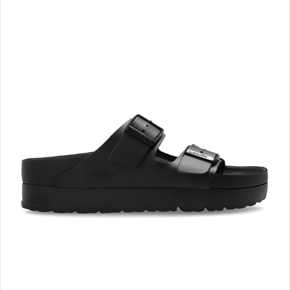 [Birkenstock] Papillo Black Arizona Sandals Sz: 8 - Picture 4 of 12